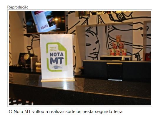 Colidense e mais quatro pessoas são contempladas com R$ 10 mil cada um no sorteio da Nota MT.