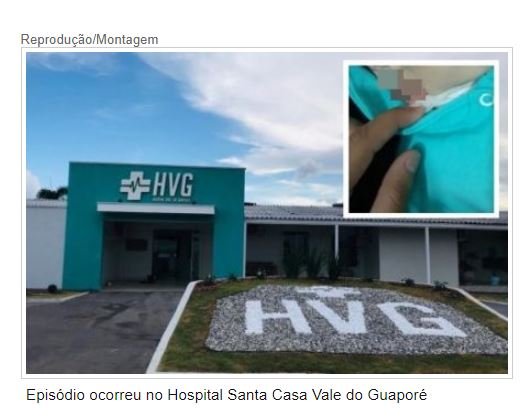 Bebê morre no parto em MT e pais descobrem corte no pescoço