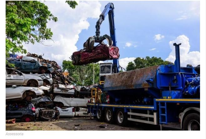 Detran-MT inicia reciclagem de mais de mil veículos em 13 municípios