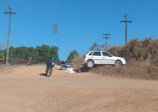 Motociclista de 57 anos falece após acidente em estrada próxima a barreira sanitária