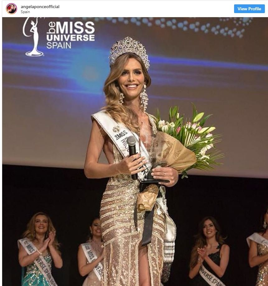 Modelo transgênero ganha o Miss Espanha e disputará o Miss Universo 2018