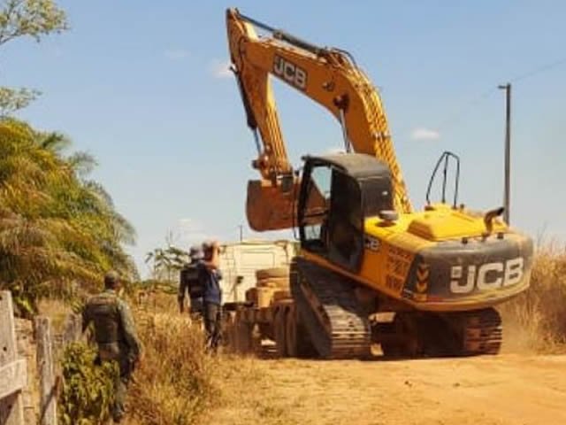 Grupamento da PM de Guarantã e Novo Mundo desmantela garimpo ilegal prende um e maquinários. (Vídeo)