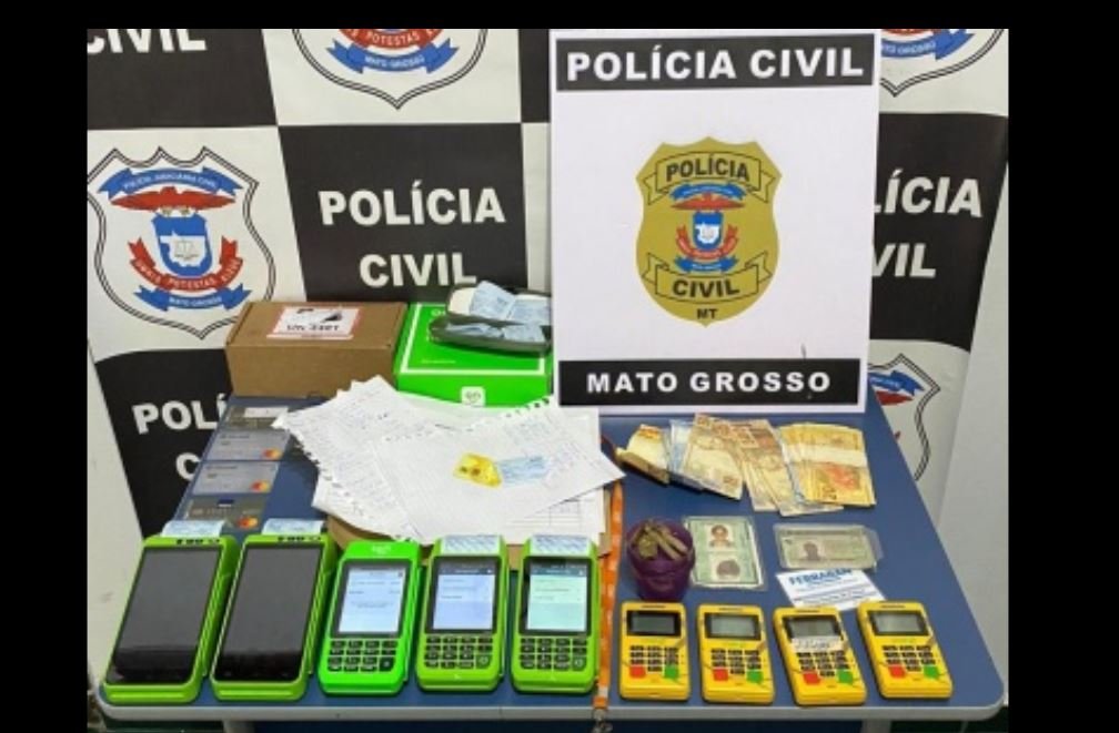 Polícia Civil prende casal que estava praticando golpe e clonagem de cartões