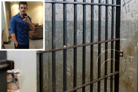 Preso por tentar invadir casa de prefeito atenta contra policiais penais em cadeia