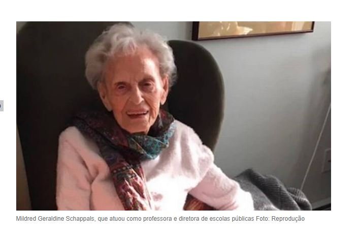 Idosa de 102 anos venceu Gripe Espanhola, Câncer e COVID-19