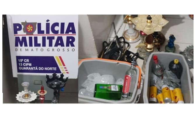Festa clandestina acaba com advogada presa e 5 menores detidos em Guarantã