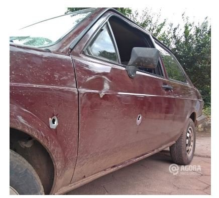 Bandido é baleado após jogar carro furtado contra policiais em Várzea Grande