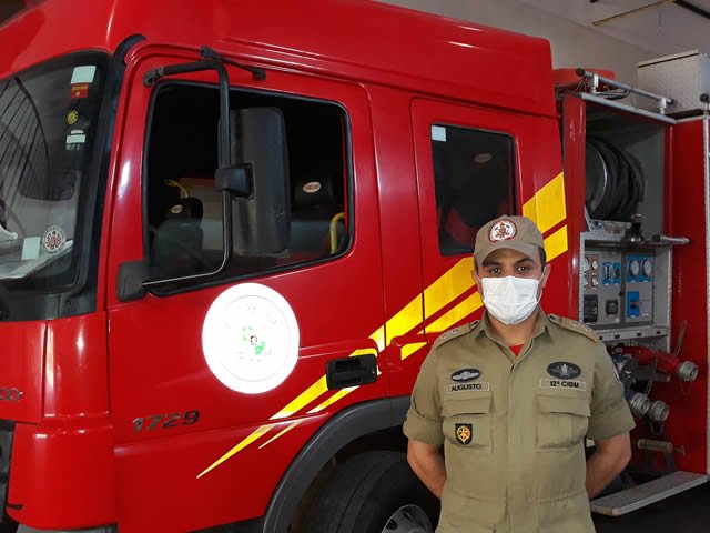 Ten. Augusto dos Bombeiros de Colíder fala sobre o período proibitivo de queimadas. (Vídeo)
