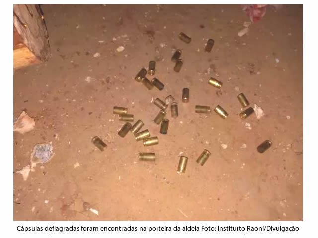 Instituto Raoni denuncia tiros em porteira de acesso à aldeia onde cacique vive em MT. (Fotos)