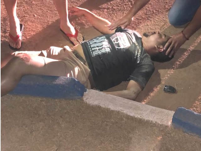 Falta de sinalização em quebra-molas em Colíder com menos de uma semana provoca varios acidentes sendo um com vitima fatal. (Vídeo)