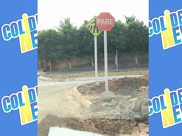 Alguém me explica essas sinalizações em Colíder. (Fotos)