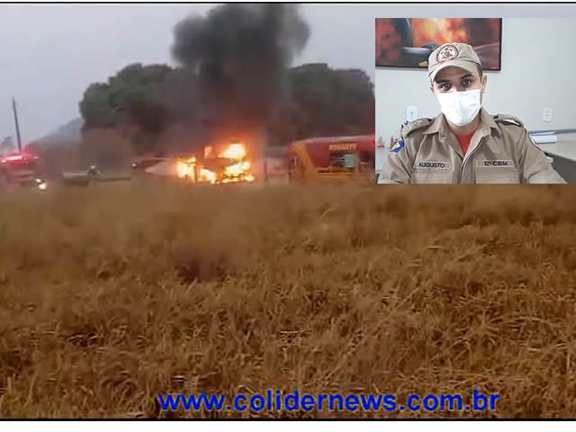 Cmd dos Bombeiros de Colíder relata como foram as ocorrências deste final de semana. (Vídeo)