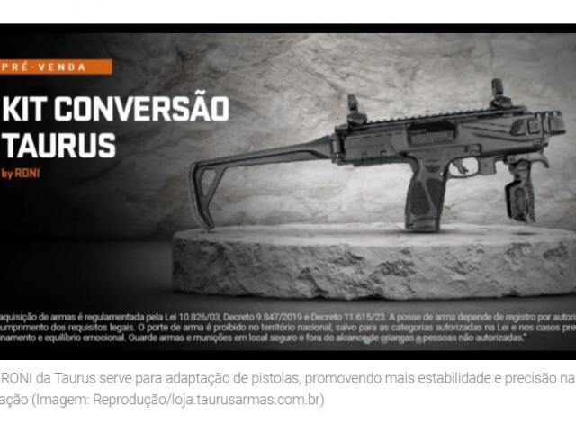 Pistola da Taurus (TASA4): Saiba quais são os preços e modelos