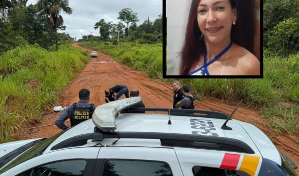 Mulher é encontrada morta com tiros na cabeça em estrada de Sorriso; Perito diz que pode haver outra vítima