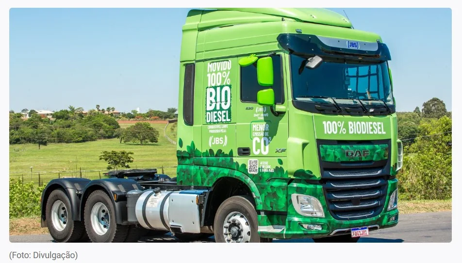 Caminhão da JBS (JBSS32) roda 500 mil km só com biodiesel e coloca resistência ao B100 à prova