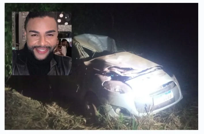 Mãe e filho morrem após carro sair da pista e capotar na MT-130