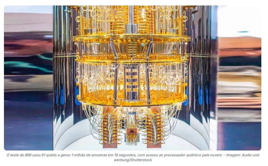 Computador quântico da IBM faz em 19 segundos tarefa de 110 anos