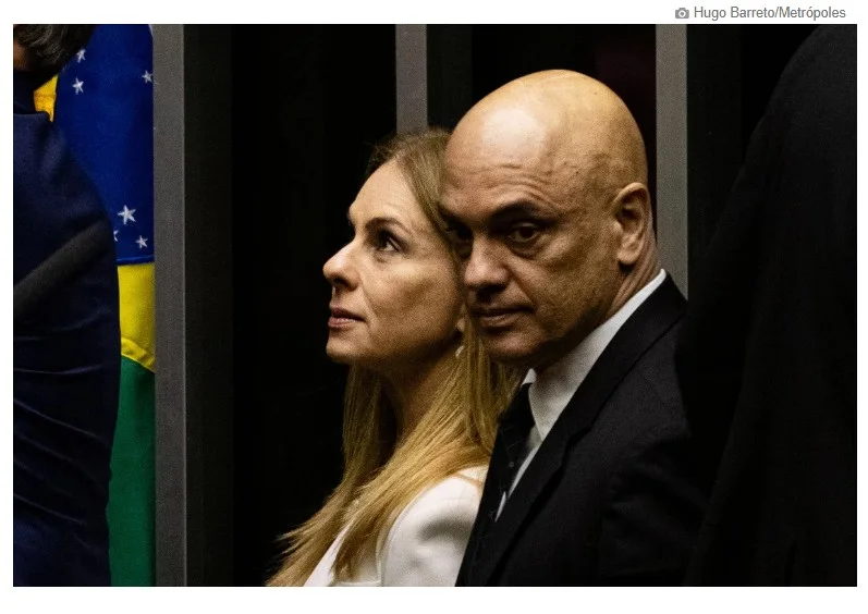 Esposa de Moraes aceitou receber imóvel de Vorcaro como pagamento