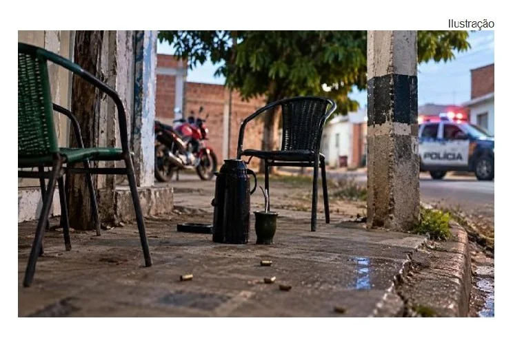 Dupla em moto retorna e abre fogo contra quatro jovens que tomavam tereré em MT