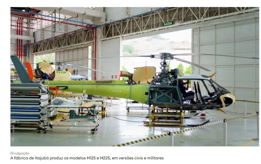 A Fábrica Brasileira Que Coloca O País Entre Os Poucos Que Produzem Helicópteros No Mundo