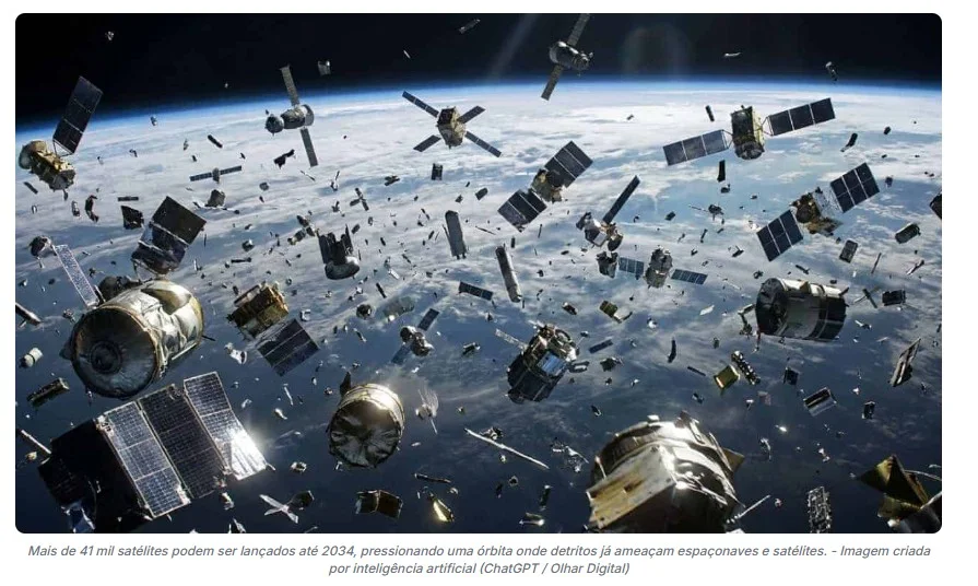Órbita terrestre chega ao limite, segundo especialista espacial