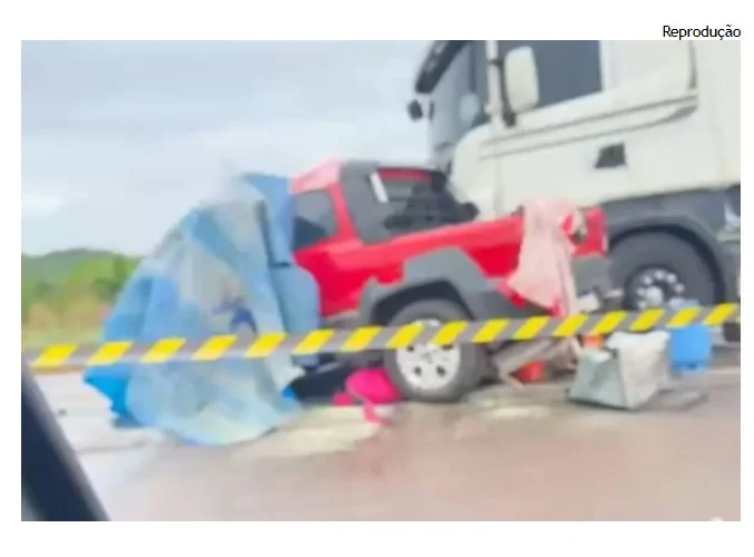Vítimas mortas em acidente na BR-364 tinham 71 e 51 anos