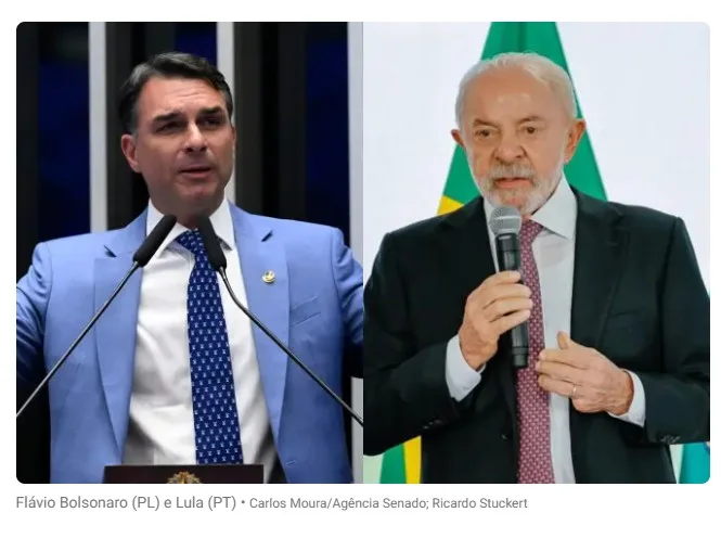 Flávio Bolsonaro supera Lula e é favorito em mercados de previsão; veja números