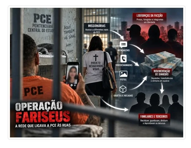 Relatório revela ponte entre cúpula presa do CV, foragidos e dinheiro