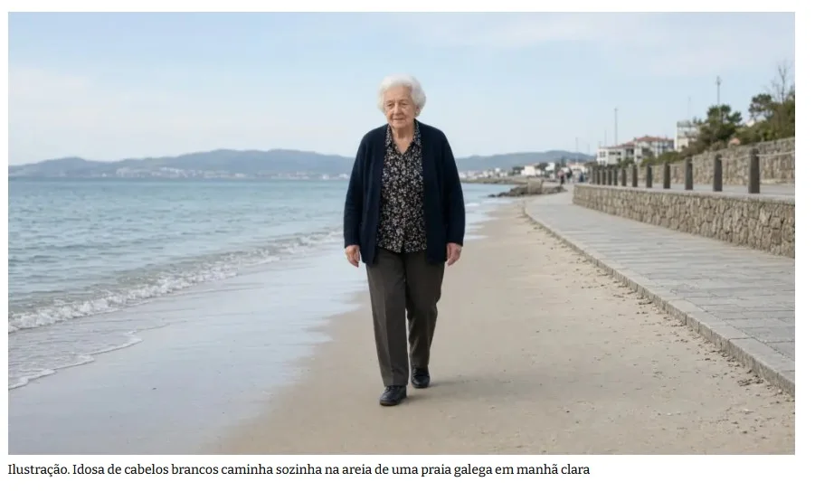 Aos 100 anos e perto de completar 101, ela acorda depois das 10h30, toma café com pão e geleia, caminha na praia, pega ônibus e diz que o importante é continuar ativa e cercada de