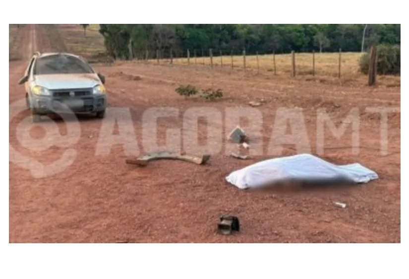 Motorista morre após capotar Strada em estrada de MT