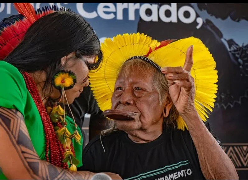 Cacique Raoni é diagnosticado com câncer aos 94 anos