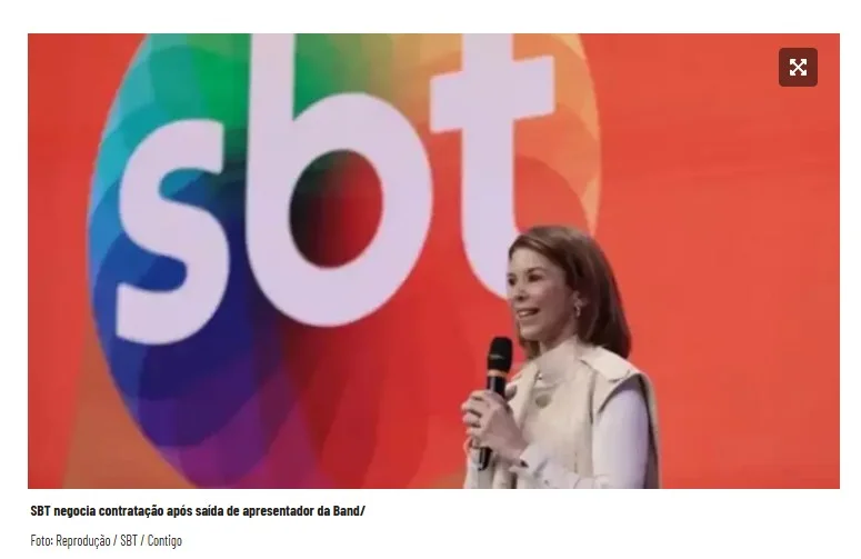SBT negocia contratação após saída de apresentador da Band