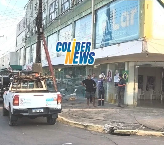 Incidente caminhao centro colider 02