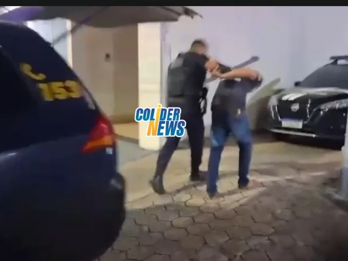 Motociclista é detido pela GCM de Colíder após fuga e queda durante abordagem. (Vídeo)