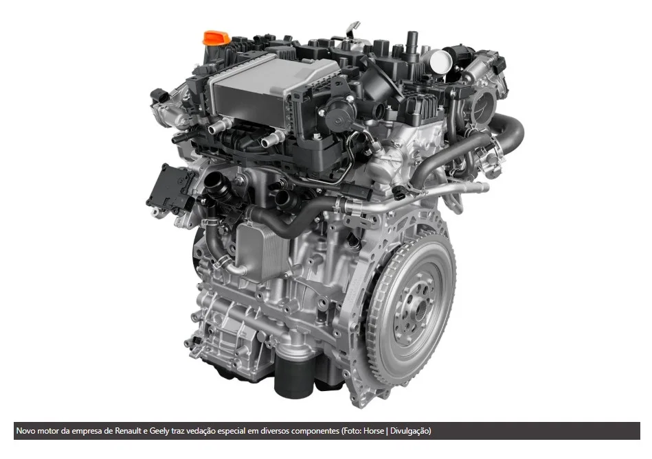 Renault lança motor 2.0 turbo que funciona debaixo d’água e é ultraeconômico