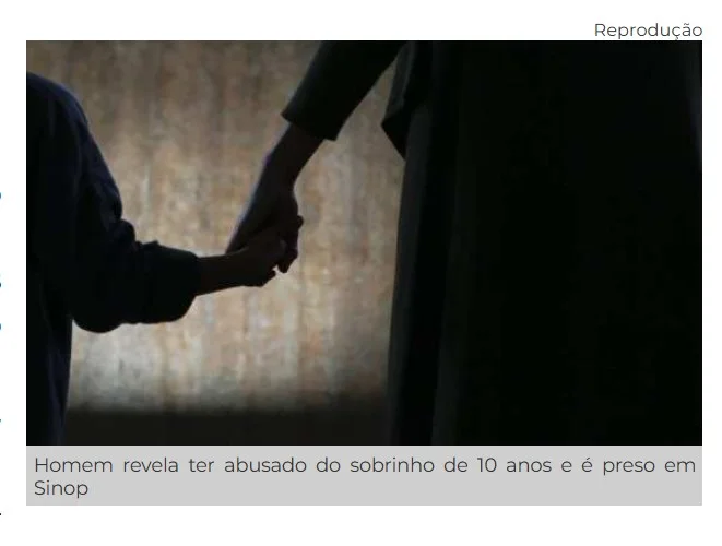 Garoto de programa grava pedófilo confessando que estuprou sobrinho de 10 anos em Sinop