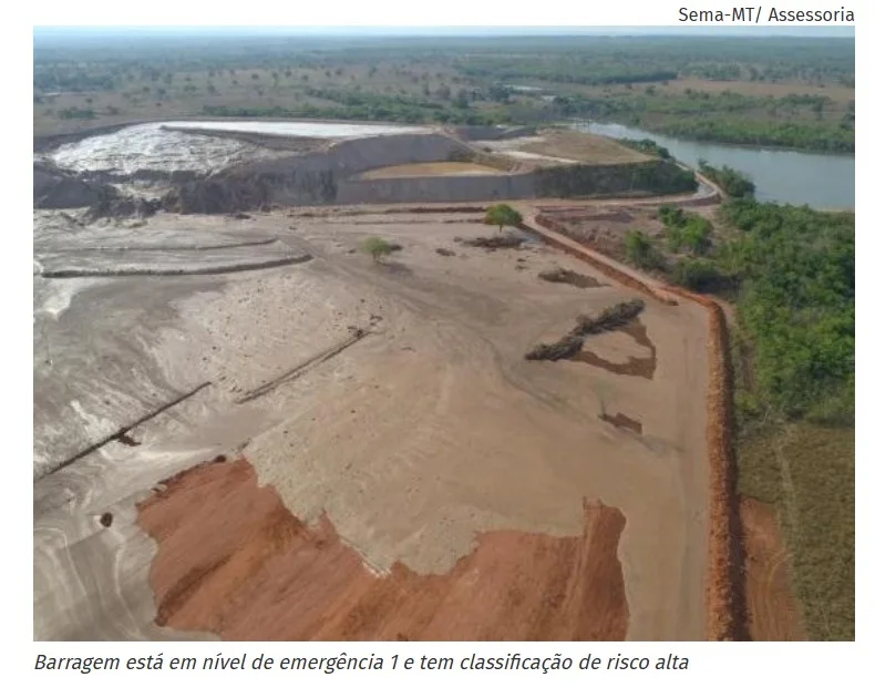 Barragem em Livramento tem risco alto e 24 autos de infração