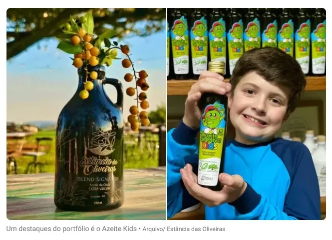 Azeite gaúcho ganha nota máxima com 11 rótulos em concurso mundial; versão Kids está na lista