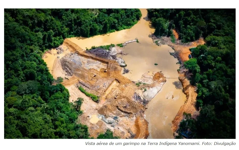 Ré por garimpo na TI Yanomami forneceu estanho à indústria bélica dos EUA