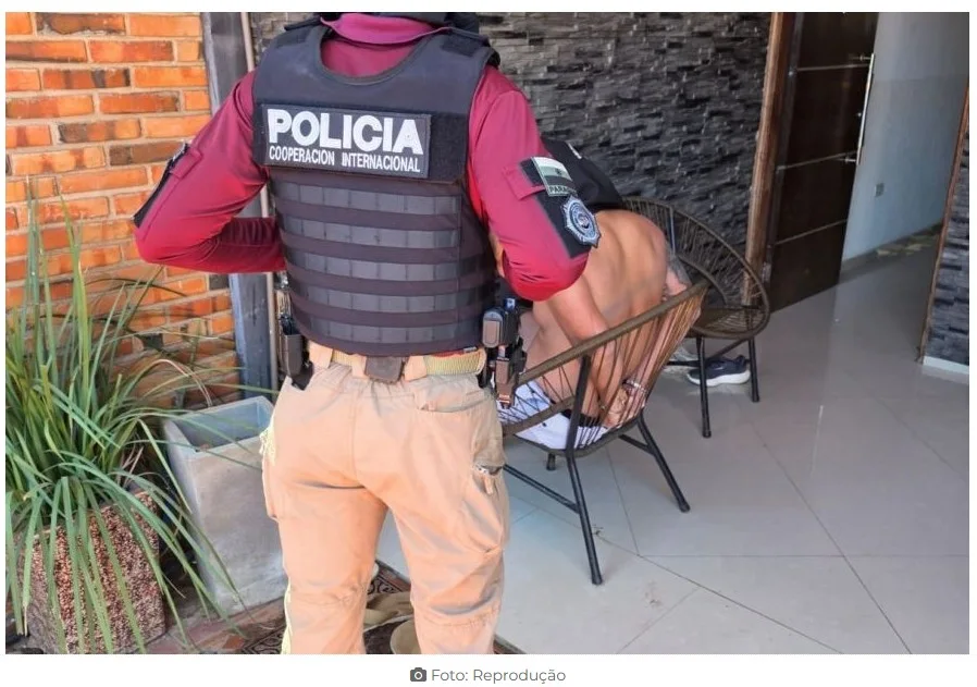 Líder de facção em MT é preso no Paraguai com apoio dos EUA