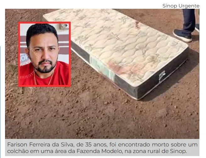 Homem é assassinado em Sinop pelo colega de trabalho com golpes de extintor; vídeo