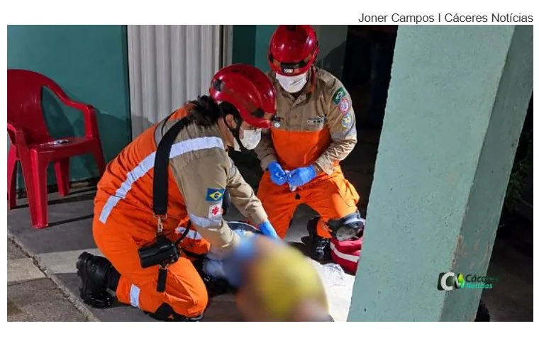 Homem de 37 anos é baleado nas costas em quadra de esportes em cidade de MT.