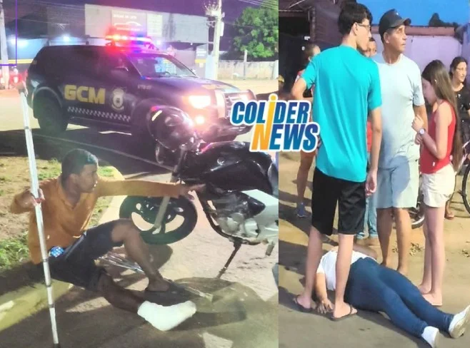 GCM de Colíder registrou dois acidentes na noite desta sexta-feira à noite. (Vídeo)