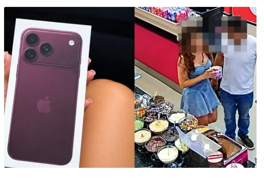Homem encontra cartão de crédito, compra iPhone 18 para namorada e acaba preso em Sinop