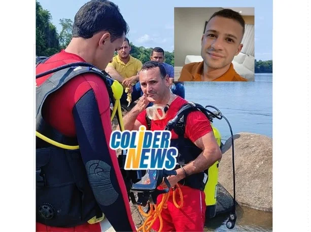 Corpo de Queniel de Colíder é resgatado pelos Bombeiros no rio Teles Pires. (Vídeo)