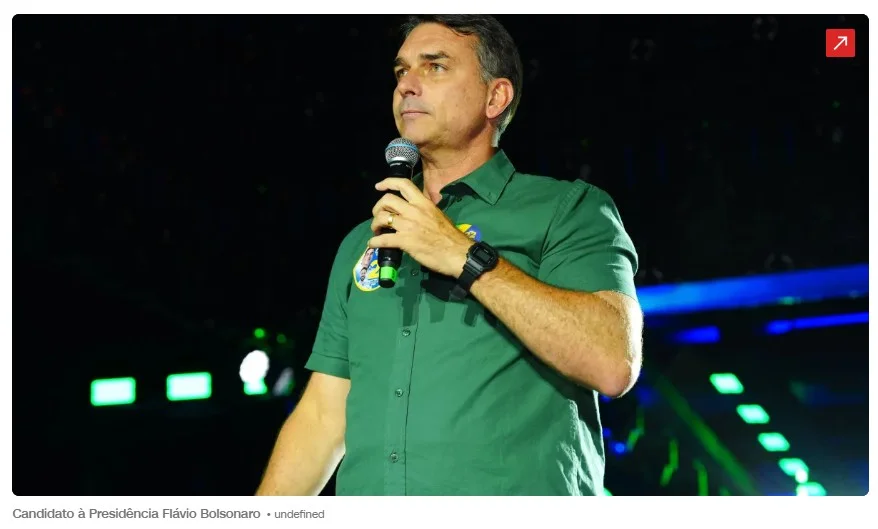 Flávio não reconhece vitória de Lula e diz que pedirá anulação das eleições