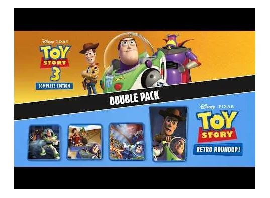 Toy Story: Retro Roundup! e Toy Story 3 Complete Edition já estão disponíveis