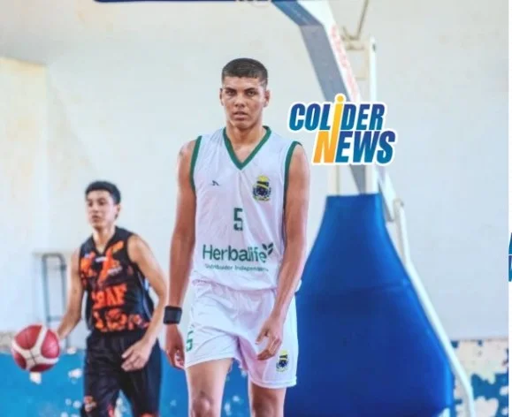 Jovem de Colíder é convocado para a Seleção Mato-Grossense Sub-16 de Basquete e disputará campeonato no Rio de Janeiro