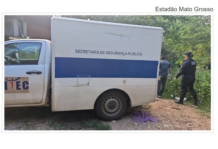 Homem é encontrado morto com marcas de tiros e braços e pernas amarrados em Cuiabá