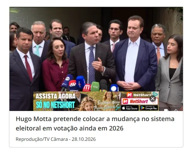 Motta depende de PT ou PL para aprovar mudança no sistema eleitoral ainda neste ano